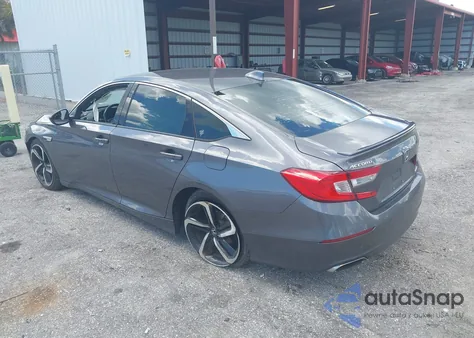 2019 Honda Accord Sport из США, поврежденный, VIN 1HGCV1F31KA051270
